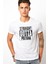 Pubg Straıght Outta Polyana Baskılı Beyaz Erkek Örme Tshirt 1