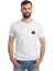 Bts J Hope 94 Baskılı Beyaz Erkek Örme Tshirt 1