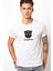 Transformers Baskılı Beyaz Erkek Örme Tshirt 1