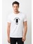 Bts Army Baskılı Beyaz Erkek Örme Tshirt 1