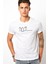 La Linea Trt Cizgi Adam Tnt Baskılı Beyaz Erkek Örme Tshirt 1