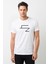 Türk Boyları Bugduz Baskılı Beyaz Erkek Örme Tshirt 1