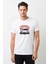 Mazda Rx7 Fd Baskılı Beyaz Erkek Örme Tshirt 1