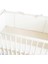 Bebek Beşik Biyeli Bumper/Yan Koruma Seti 60 x 120 cm Kırık Beyaz-Bej 4