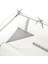 Bebek Beşik Fırfırlı Bumper/Yan Koruma Seti 60 x 120 cm Kırık Beyaz-Gri 4