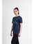 Kadın Sıfır Yaka T-Shirt 3