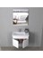 Summer 70 cm Snow White Banyo Dolabı Beyaz Renk 4