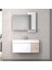 Zen 100 cm Antique White Pear Banyo Dolabı Mat Beyaz Pear 1