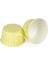 Cupcake Kalıbı Büyük Boy 62*40 mm - 50 Adet Puantiyeli Sarı 1