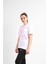 Kadın Sıfır Yaka T-Shirt 3