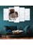 ZEVAHİR MOBİLYA DEKORASYON Zevahir 5 Parça Mdf Sincap Tablosu 1