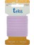 6 Mm Pudra-Lila Yassı Lastik - 5 Metre 1