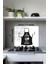 60 x 70 cm My Kitchen My Rules Desenli Cam Ocak Arkası Koruyucu 2
