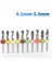 Mikro Karbür Pcb Matkap Ucu Metal Cnc Sondaj 10LU Set 4.1-5.0mm 1
