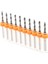 Mikro Karbür Pcb Matkap Ucu Metal Cnc Sondaj 10LU Set 2.45MM 2