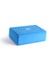 TPE Yoga Bloğu Mavi, Ekstra Konforlu Destek, Blue TPE Yoga Block, Non-Slip 4