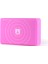 TPE Yoga Bloğu Pembe, Ekstra Konforlu Destek, Pink TPE Yoga Block, Non-Slip 3