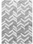 Modern Dekoratif Bukleli kabartmalı 3 boyutlu Zigzag Desenli Gri Oturma odası Salon Halısı 2