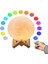 Şarzlı 3D Ay Lamba Dokunmatik 16 Renk Değiştirir Stand Hediyeli Moon Lamp 1