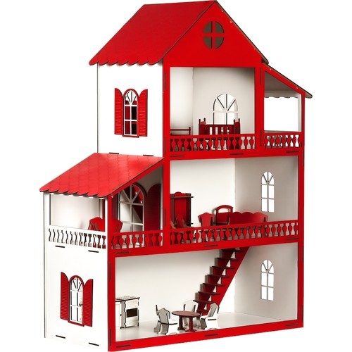 Hayal Oyuncak Ahsap Ruya Oyun Evi Portatif Barbi Bebek Seti Fiyati