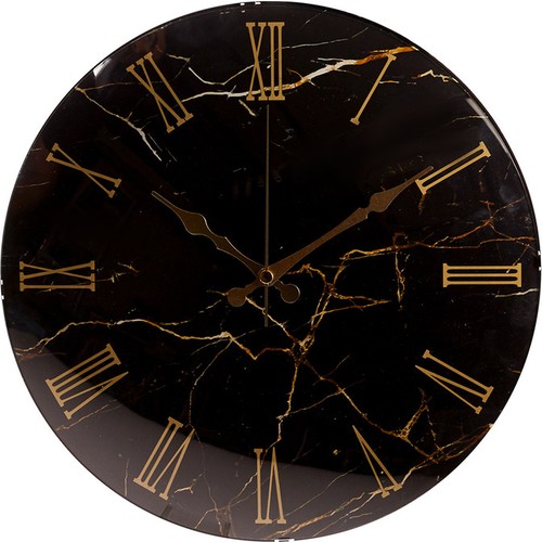 Karaca Home Black Marble Bombe Camlı Duvar Saati Fiyatı Karaca Home Black Marble Bombe Camlı Duvar Saati Fiyatı