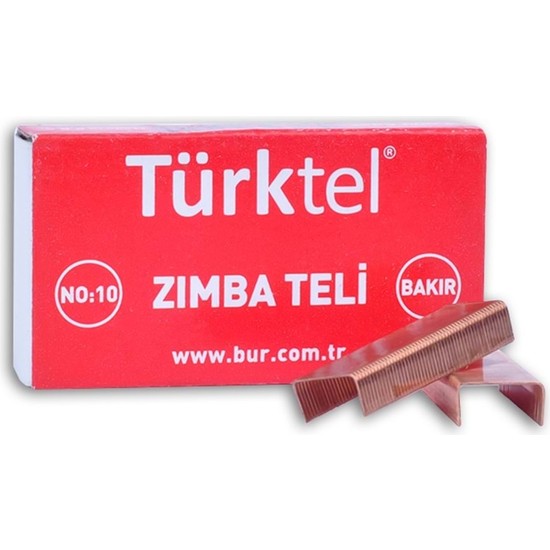 Türkpen Türkoffice Zımba Teli No:10 Bakır