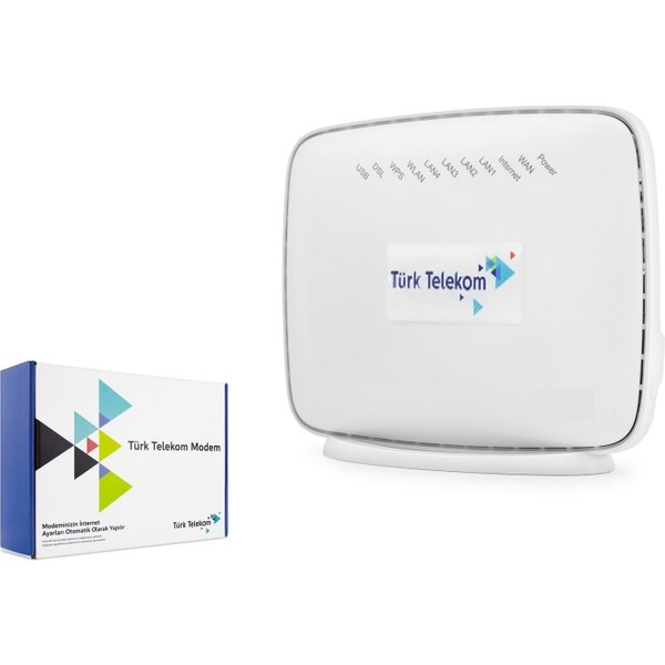ZTE Türk Telekom Modem H168 300MBPS Kablosuz USB Vdsl2/adsl/2