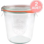 Weck 580 ml. Cam Saklama Kavanozu 2 Adet
