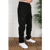 Frankness Jeans Pacos Kargo Pantolon Rahat Kesim Erkek Kargo Pantolon