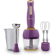 Homend Handmaid 1963H Blender Set Mor Gold