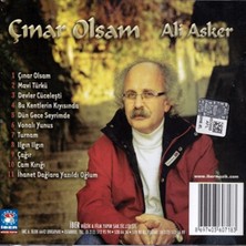 Ali Asker ‎– Çınar Olsam CD