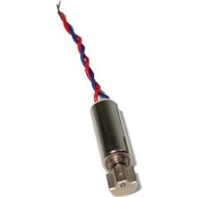 Robotistan 6 mm x 14 mm Mini Kablolu Titreşim Motoru