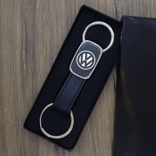 Ada Lazer Volkswagen Logolu Kişiye Özel Metal Anahtarlık