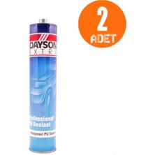 Dayson Poliüretan Mastik Extra Yapıştırma Izolasyon- 280 ml -Beyaz 025304--(2ADET)