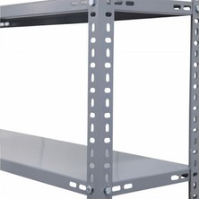 Rafburada 6 Katlı Duble Galvaniz Çelik Raf.depo,arşiv,dosya Rafı. 1.00 MM-59X93-200CM