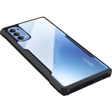 Microcase Oppo Reno 4 Airbag Serisi Darbeye Dayanıklı Tpu Kılıf