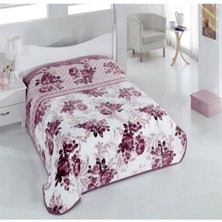 Merinos Sarar Battaniye Çift Kişilik Süper 4kg Rose Pembe