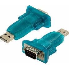 Boblov USB 2.0 To RS232 Seri Com Db9 Çevirici Apara USB RS232 9 Pin