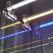 Aciko Aqualed LED Armatür Çiftli Ayağı - Çift LED Bar Pleksi Ayak