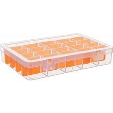 Hipaş  Hipaş Plastik – 25  Bölmeli Kapaklı Organizer Kutu – TK-5048