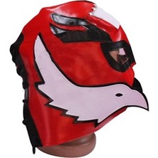 Ufuk Şaka Oyunları Merkezi "smack Down Rey Mysterio Maske ( Kırmızı Beyaz Amerikan Güreşçi Maskesi ) "