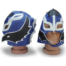 Ufuk Şaka Oyunları Merkezi "smack Down Rey Mysterio Maske ( Mavi Amerikan Güreşçi Maskesi ) "