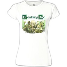 Lord T-Shirt Breaking Bad 1 Beyaz Bayan Tshirt