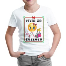 Lord T-Shirt Yılın En Süslüsü Beyaz Çocuk Tshirt