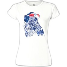 Lord T-Shirt Kartal Beyaz Bayan Tshirt