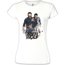Lord T-Shirt Teen Wolf - Lose Your Mind Beyaz Bayan Tshirt