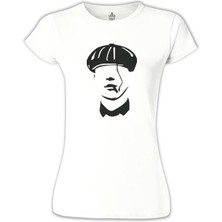 Lord T-Shirt Peaky Blinders - Hat Beyaz Bayan Tshirt