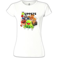 Lord T-Shirt The Muppets Beyaz Bayan Tshirt