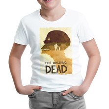 Lord T-Shirt The Walking Dead Beyaz Çocuk Tshirt