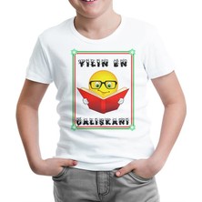Lord T-Shirt Yılın En Çalışkanı Beyaz Çocuk Tshirt
